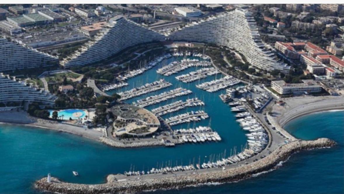 4 Pers , 100M De La Plage Marina Baie Des Anges French Riviera Вильнёв-Лубе Экстерьер фото